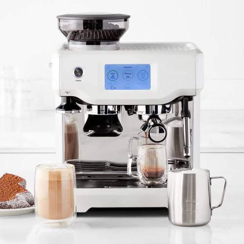 Elite Breville Barista Touch Espresso Machine, Sea Salt | Williams Sonoma