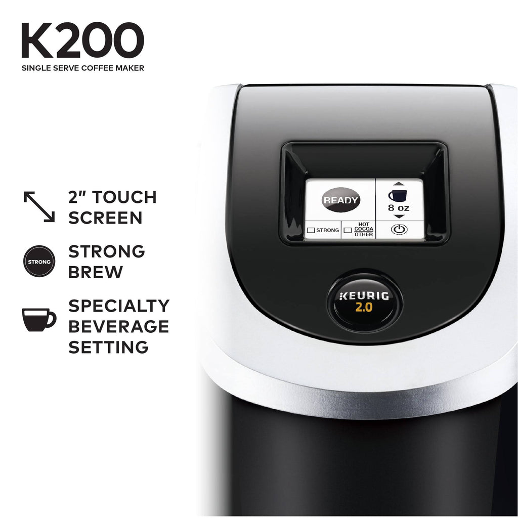 Authentic Keurig 2.0 K200 Brewing System – Black