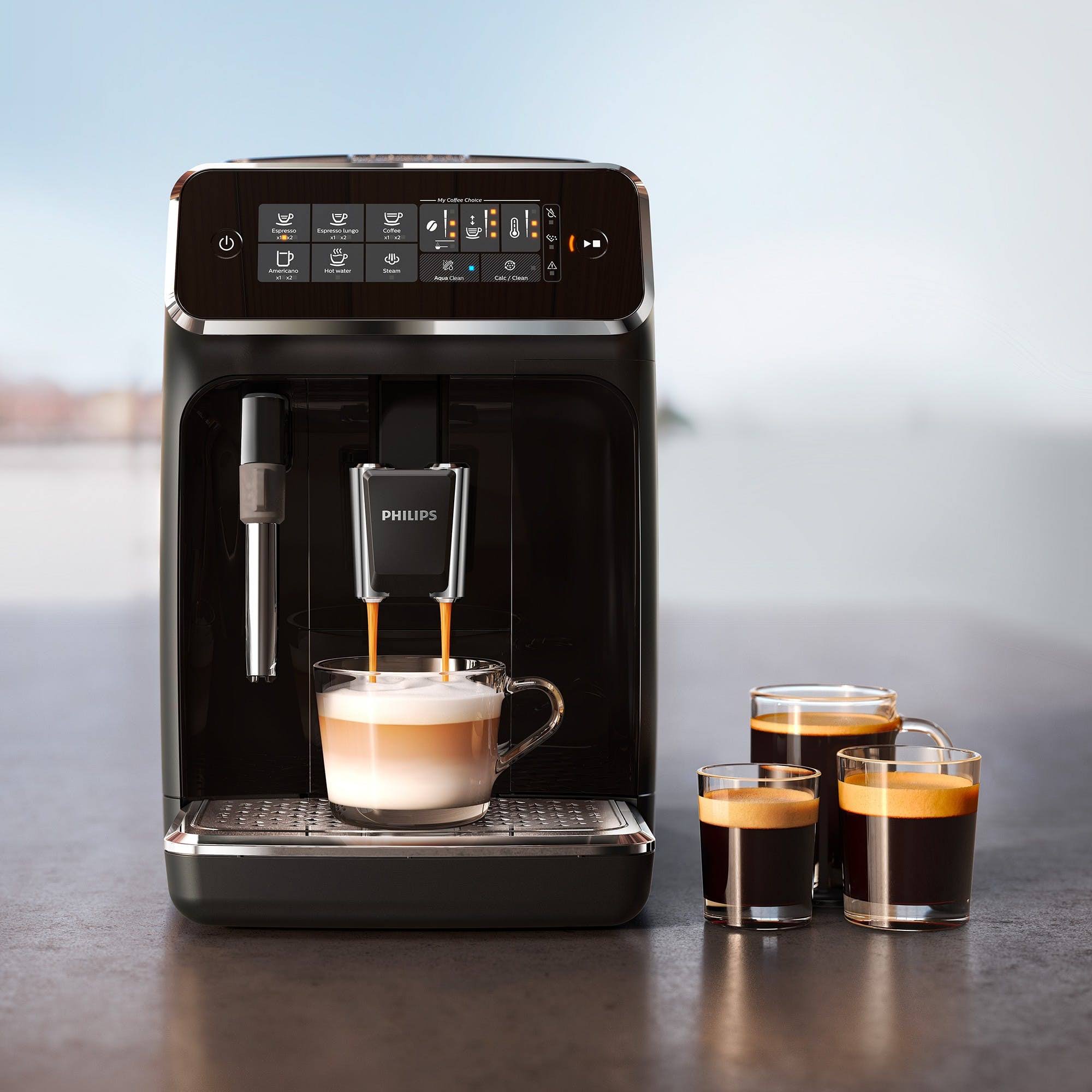 Authentic Philips 3200 Series Fully Automatic Espresso Machine w/ Milk Frother