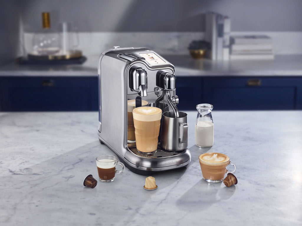 Authentic Breville Creatista Pro Nespresso Machine – Brushed Stainless Steel